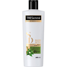 Dầu Xả Tresemmé Salon Detox Gừng Và Trà Xanh Detox Tóc Chắc Khoẻ (340g)