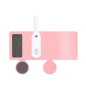 Di Động Sữa Bình Cho Bé Sạc USB Làm Nóng Túi Giữ Nhiệt Giữ Sữa Hoặc Nước Ấm Mới Trang Sức Giọt - Màu hồng