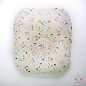 Gối chống trào ngược cho bé Runa Kids vải xô Muslin cao cấp thoáng khí thấm hút tốt an toàn cho bé