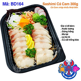 Mã 164_Sashimi Cá Cam Nhật Bản 300g
