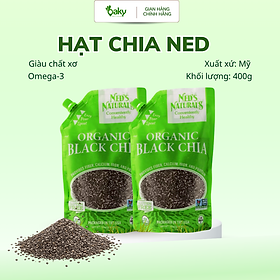 (Combo 2 Túi) Hạt Chia Ned Nature  Nhập Khẩu Mỹ - Túi 400g