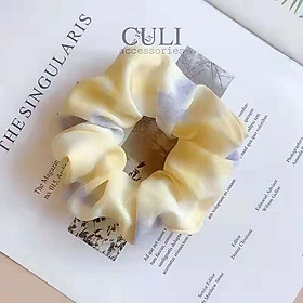 Dây cột tóc vải, Scrunchies màu sắc kẹo ngọt xinh xắn - Culi accessories