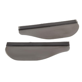 Pair Of ABS Car Rear View Mirror Rainproof  With 3M