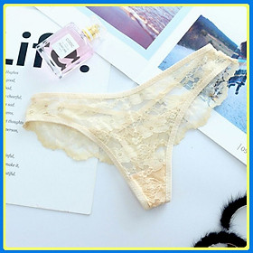 Quần lót nữ lọt khe dây phối ren bèo sexy QL8014 - Quần chip lọt khe nữ - Quần lót nữ - Quần chip nữ