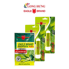 Dầu khuynh diệp con ó Eagle Brand Eucalyptus Oil Plus+ (25ml) - Hàng chính hãng