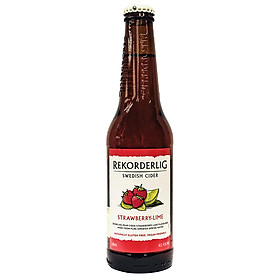Nước Trái Cây Lên Men Rekorderlig Vị Dâu Tây 330ml/1 Chai