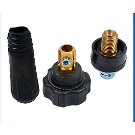 Mua Bộ giắc máy hàn có ren xoáy 10-25( 2 cái đực-cái)