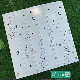 Bộ 5 Tấm Xốp Dán Tường Vân Gỗ Cách Âm, Chống Va Đập, Bền Đẹp, Sang Trọng