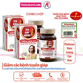 Ích giáp vương Platinum Lọ 60 viên - Mẫu mới Hàm lượng cao hơn