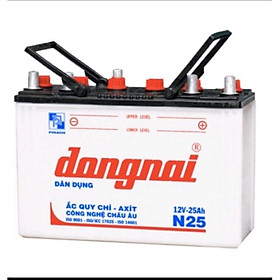 Ắc Quy dân dụng Đồng Nai N25 12V - 25Ah