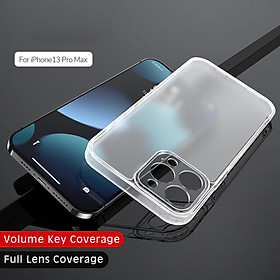 Ốp Lưng Cường Lực Viền Trong Suốt Cao Cấp Dùng Cho iPhone 13 / iPhone 13 Pro / iPhone 13 Pro Max - Bảo Vệ Full Camera - Hàng Chính Hãng CAFELE
