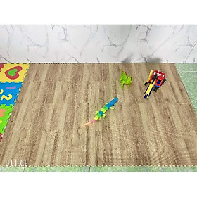 Mua thảm vân gỗ xám 45×45×1cm và 30×30×1cm màu gỗ nâu  trắng  gỗ vàng