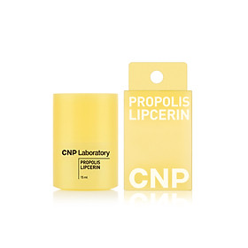Son dưỡng môi keo ong ẩm mướt săn chắc bờ môi xuyên suốt 12 giờ CNP Laboratory Propolis Lipcerin 15ml