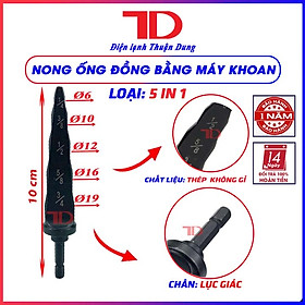 Nong ống đồng bằng khoan, Công cụ mở rộng ống công cụ loe ống đồng di động bằng thép chuyên nghiệp, Dụng Cụ Swaging - Điện Lạnh Thuận Dung