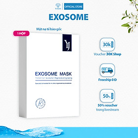 Mặt nạ tế bào gốc Exosome Mask hộp 10 miếng - Yuejin, giúp phục hồi da, chống lão hóa, da sáng mịn