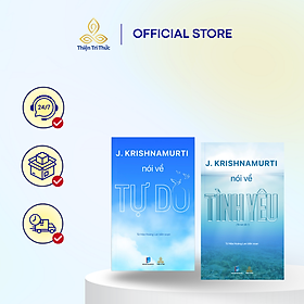 Combo sách Krishnamurti Nói Về Tự Do và Krishnamurti Nói Về Tình Yêu