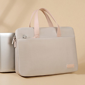 Túi chống sốc cặp xách chống sốc cho máy tính, laptop, surface, cặp công sở nam nữ có dây đeo vai - Hàng chính hãng