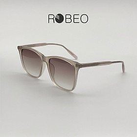 Kính mát vuông nam nữ ROBEO - R0432, phong cách cổ điển mắt chống tia uv - Fullbox