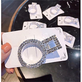 Kẹp đá sang trọng , phụ kiện kẹp tóc xinh