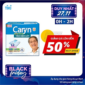 Tấm Đệm Lót Siêu Thấm Caryn (20 Miếng)