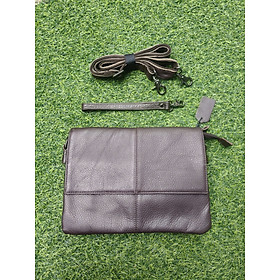 Túi ví đeo chéo da bò cao cấp BHM82298 Clutch cầm tay - Túi đeo vai nam da thật