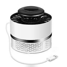 Đèn điệt muỗi bằng điện giật với đèn báo LED và cổng hút mạng