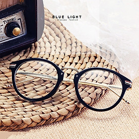 Kính Giả Cận, Gọng Kính Cận Nam Nữ Mắt Tròn Không Độ Hàn Quốc - BLUE LIGHT SHOP
