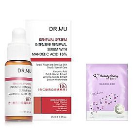 Dr.Wu Serum Mandelic Acid 18% - Tặng mặt nạ My Beauty Diary