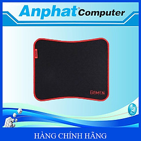 Miếng lót chuột Gamen GP-M bàn di chuột kiểu dáng gaming kích thước 28.5 x 24 cm - Hàng Chính Hãng