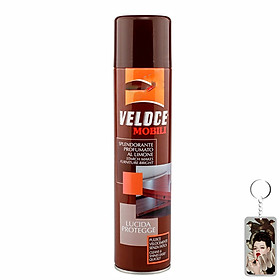 Mua Bình xịt đánh bóng đồ gia dụng   đồ gỗ  Ý 400ml tặng kèm thêm móc khóa