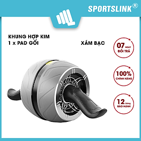 Con lăn tập bụng 1 bánh cao cấp có lò xo trợ lực Flash-01