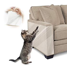Người bảo vệ Cat Scratch, Người bảo vệ Nội thất Cat, Bảo vệ Sofa Cat, Băng huấn luyện mèo cho ghế sofa, thảm, cửa, quầy 21*30cm 10pack