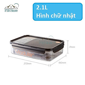 Mua Hộp nhựa tritan Lock&Lock Bisfree Modular an toàn bảo quản thực phẩm kín hơi dễ dàng xếp chồng