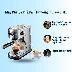 Mua Máy Pha Cà Phê Hibrew H11 Pha Cafe Espresso Bán Tự Động  Mini Nhỏ Gọn Cho Gia Đình  Văn Phòng  Hot And Cold - Hàng nhập khẩu