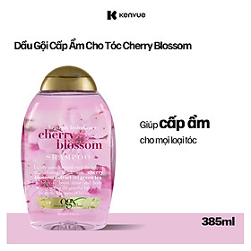 Dầu Gội OGX Chiết Xuất Hoa Anh Đào/ Bạch Đàn Bạc Hà - Dung Tích 385ml