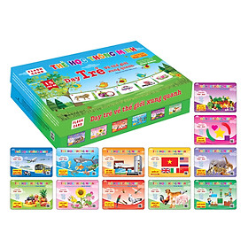 Flashcard cho bé theo phương pháp Glenn Doman - Bộ thẻ học thông minhQUÉT