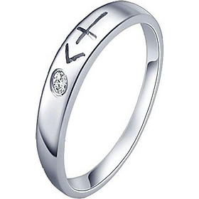 Nhẫn bạc nữ Hiểu Minh NU339