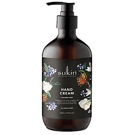 Sukin Kimmy Hogan Hand Cream 500ml