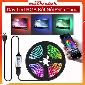 Mua Cuộn Dây 5m Đèn LED Tiktok Trang Trí RGB 5050 Strip Light miDoctor CK2  Quấn Cây Chống Nước  Trang Trí Phòng  Dán Tường  Bàn Máy Tính  Tạo Không Gian Quay Video  Chụp Ảnh