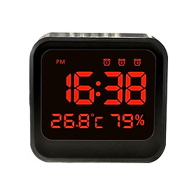 Digital Alarm Clock Simple LED Bedroom Alarm Clocks for Bedroom Home Kitchen