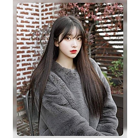  BỘ NGUYÊN ĐẦU TÓC GIẢ BỘ NGUYÊN ĐẦU DÀI 60CM LƯỚI HOA CAO CẤP