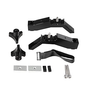 Jack Bed Mount Aluminum Alloy High Lift Jack Mounting Bracket Kit Replacement for Tacoma2005+