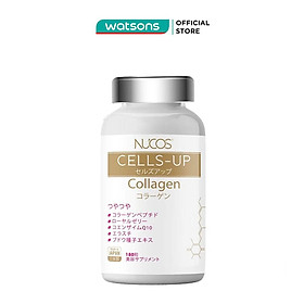 Thực Phẩm Bảo Vệ Sức Khỏe Nucos Cells Up Collagen Giảm Lão Hóa và Tăng Đàn Hồi Da 180 Viên
