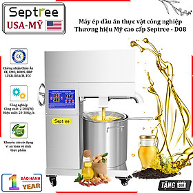 Mua   Hàng nhập khẩu  Máy ép dầu ăn thực vật công nghiệp  dùng cho hộ kinh doanh  nhà hàng  khách sạn  Thương hiệu Mỹ cao cấp Septree - D08