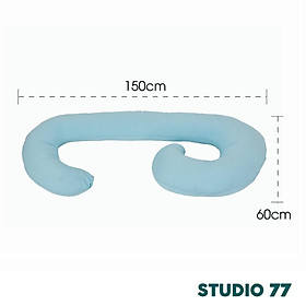 Gối bầu Studio 77 - Chữ J