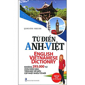 Sách Từ Điển Anh-Việt 293.000 Từ