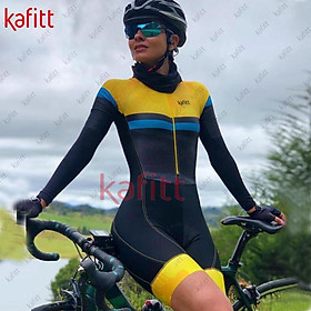 Kafitt Vette 2021 Người phụ nữ đi xe đạp Jumpsuits Bộ đồ đạp xe đạp Bộ trang phục xe đạp nữ Color: kafitt20-729(2) Size: XXS