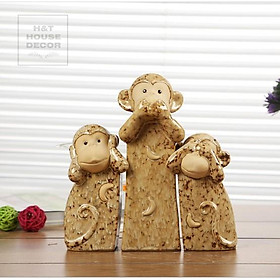 Mua BỘ KHỈ GỐM KHÔNG NGHE KHÔNG NÓI KHÔNG THẤY