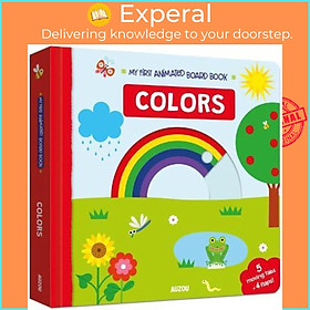 Sách - My First Interactive Board Book: Colors by J Mercier (US edition, paperback)