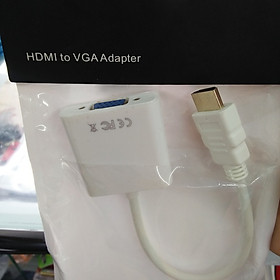 Cáp chuyển HDMI to VGA 20cm